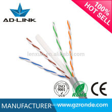 Indoor Unshielded Twisted Pair 24AWG thin network cable utp cat6 Wiring Cable